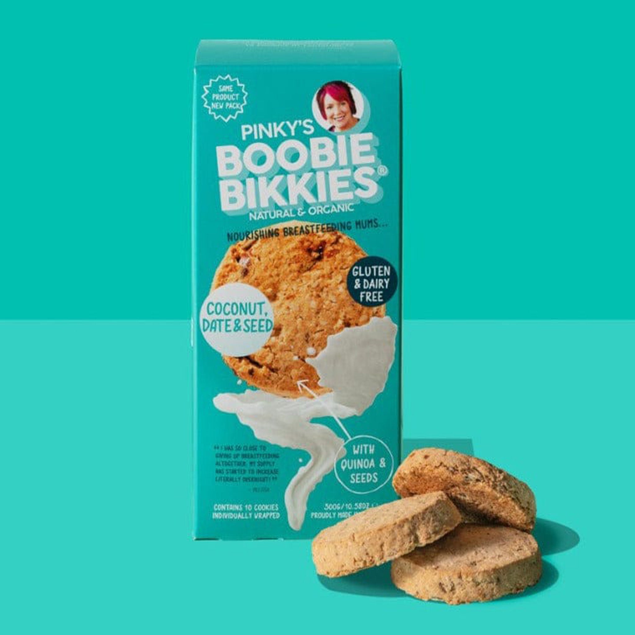 Boobie Bikkies by Pinky McKay - Coconut (Gluten & Dairy Free)