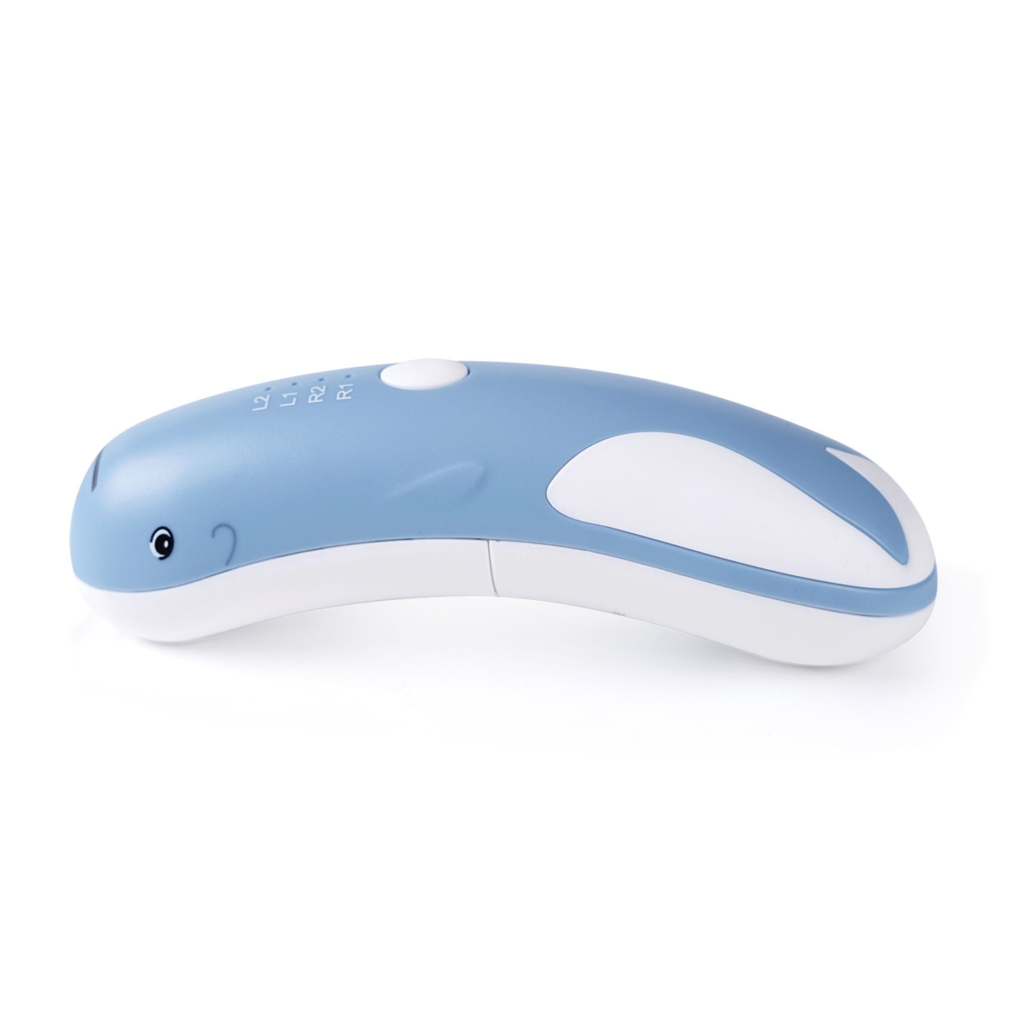 Haakaa Nail Care Set Friendly Whale Harbour Blue Side