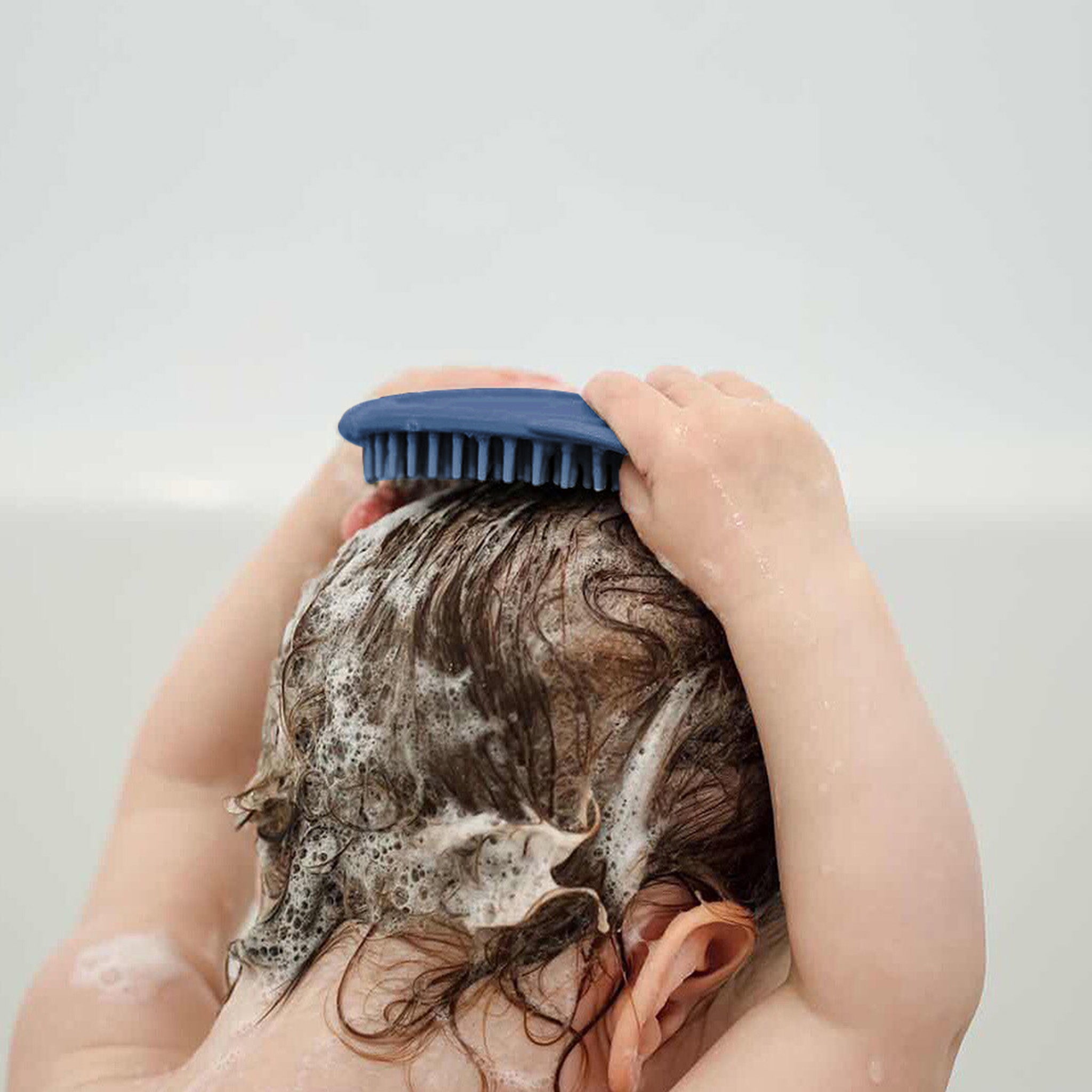 Haakaa Rainbow Silicone Shampoo Brush