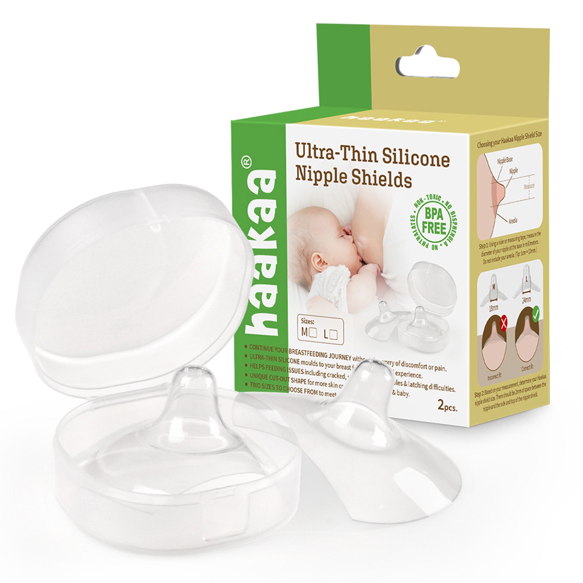 Haakaa Ultra-Thin Silicone Nipple Shield