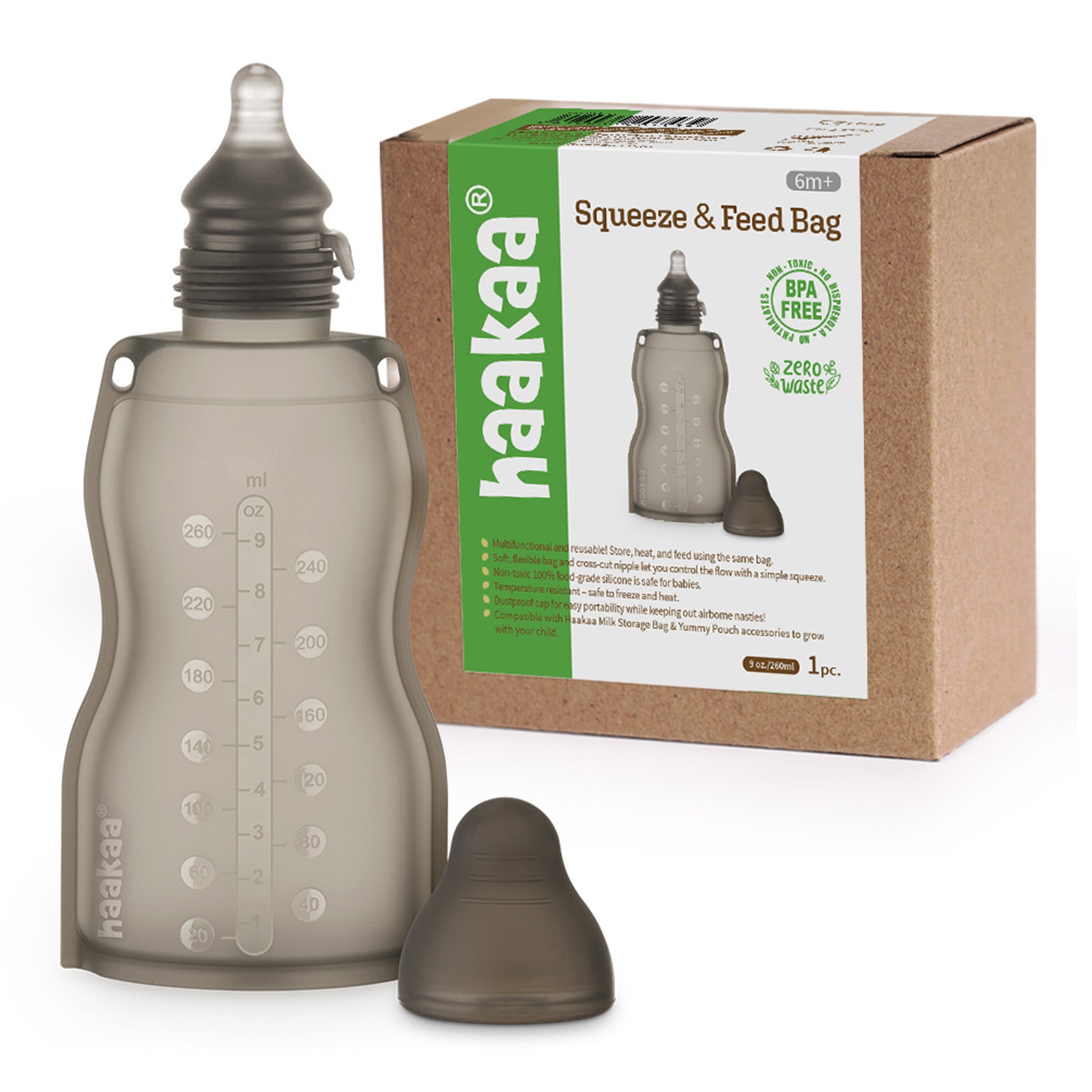 Haakaa Squeeze & Feed Bag Combo