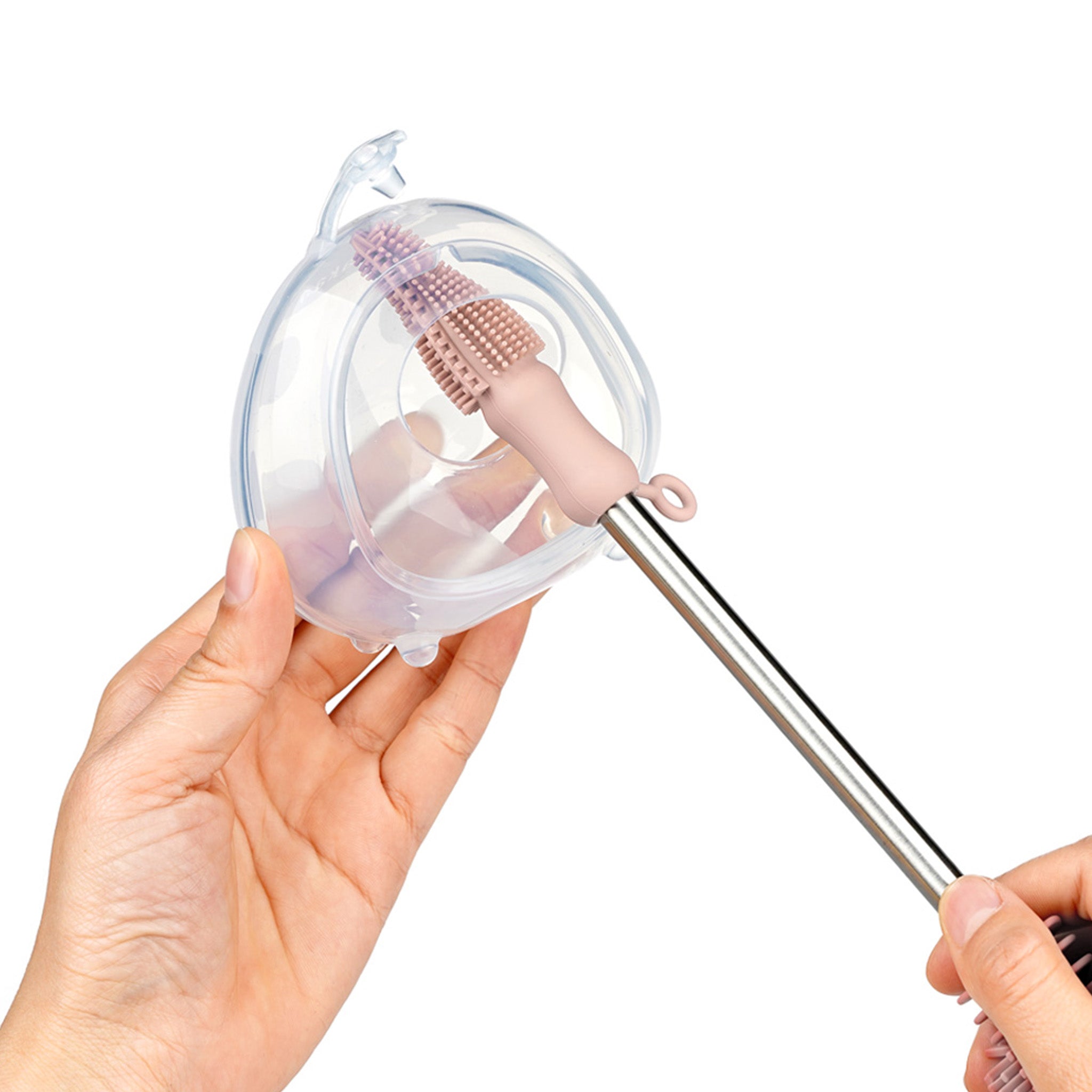 Haakaa Silicone Double-Ended Bottle Brush