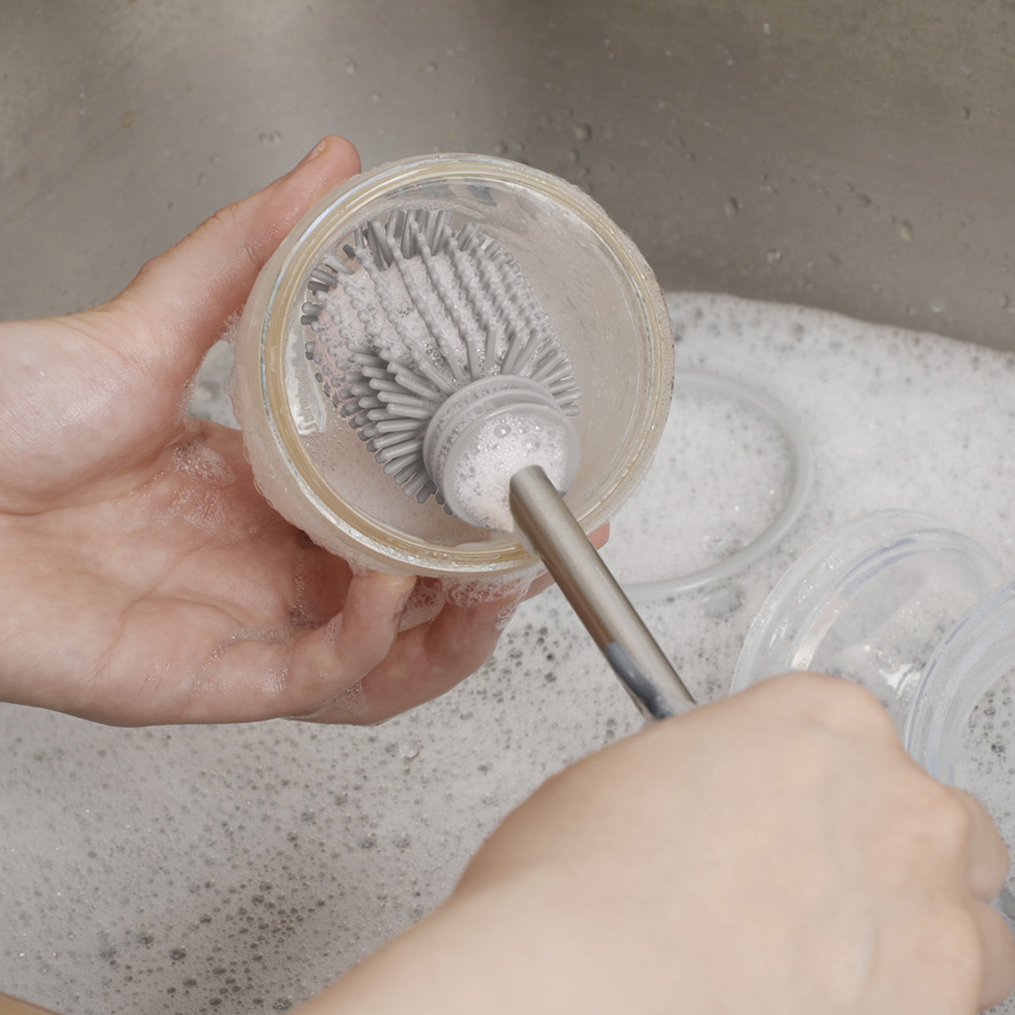 Haakaa Silicone Double-Ended Bottle Brush