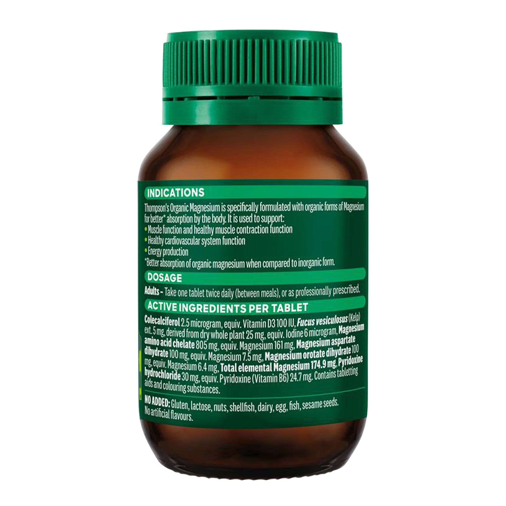 Thompson's Organic Magnesium