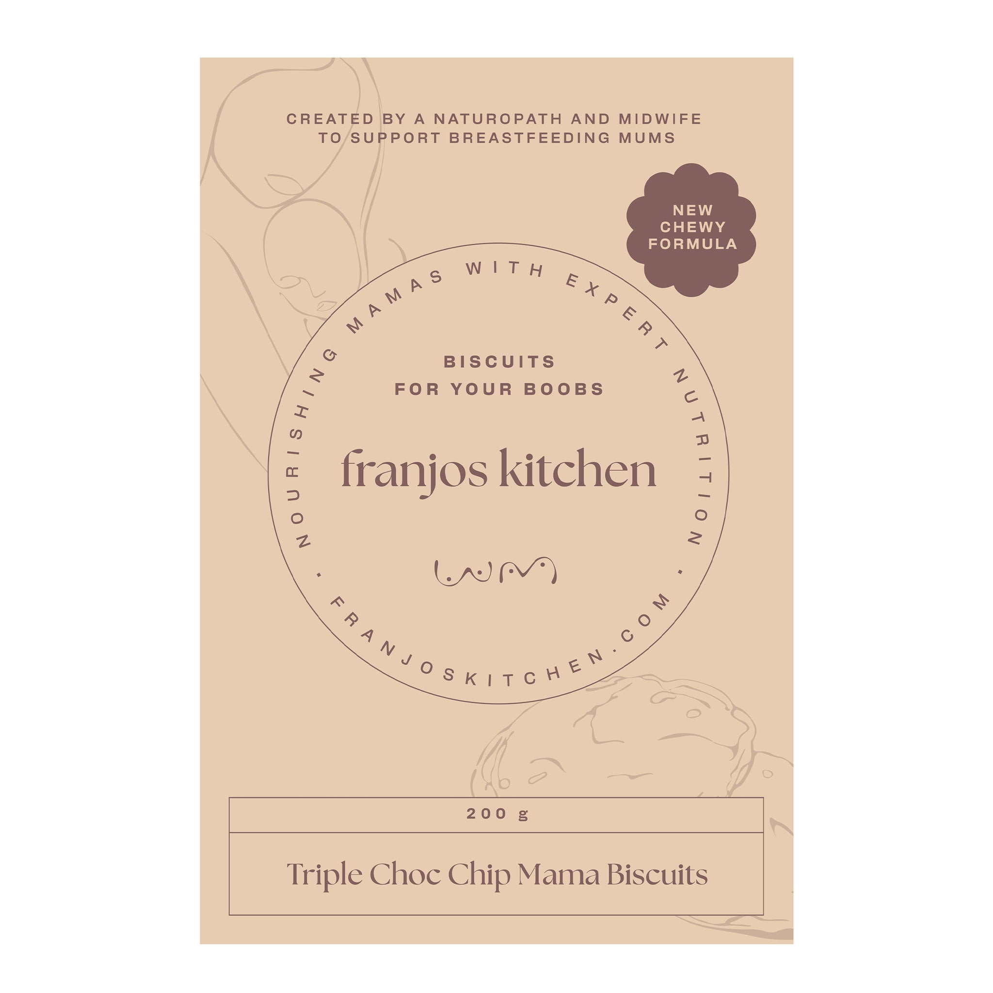 Franjo's Kitchen Triple Choc Mama Biscuits