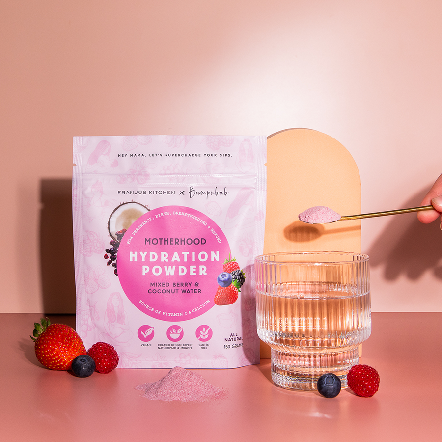 Franjos Motherhood Hydration Powder - Mixed Berry 150g