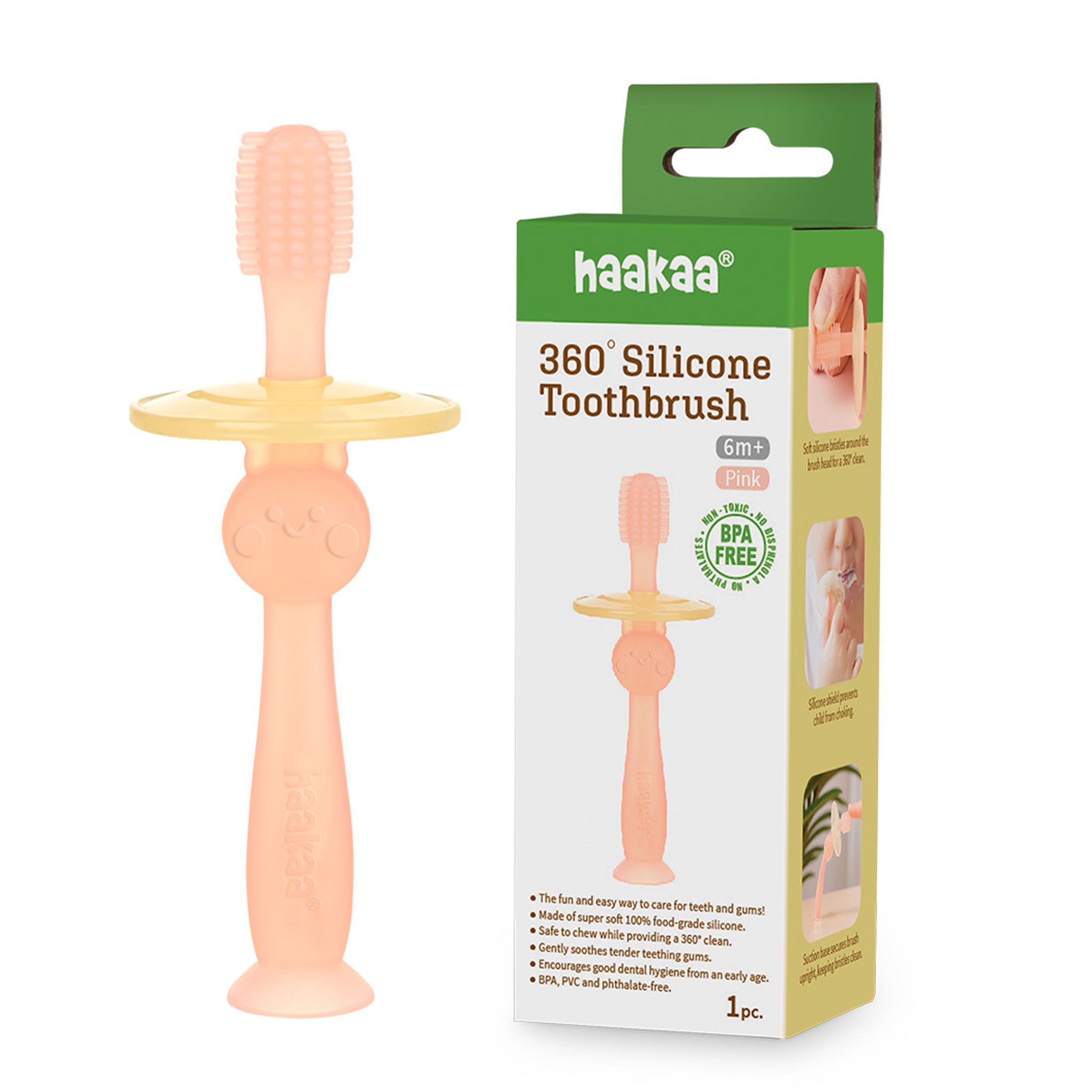 Haakaa 360° Silicone Toothbrush