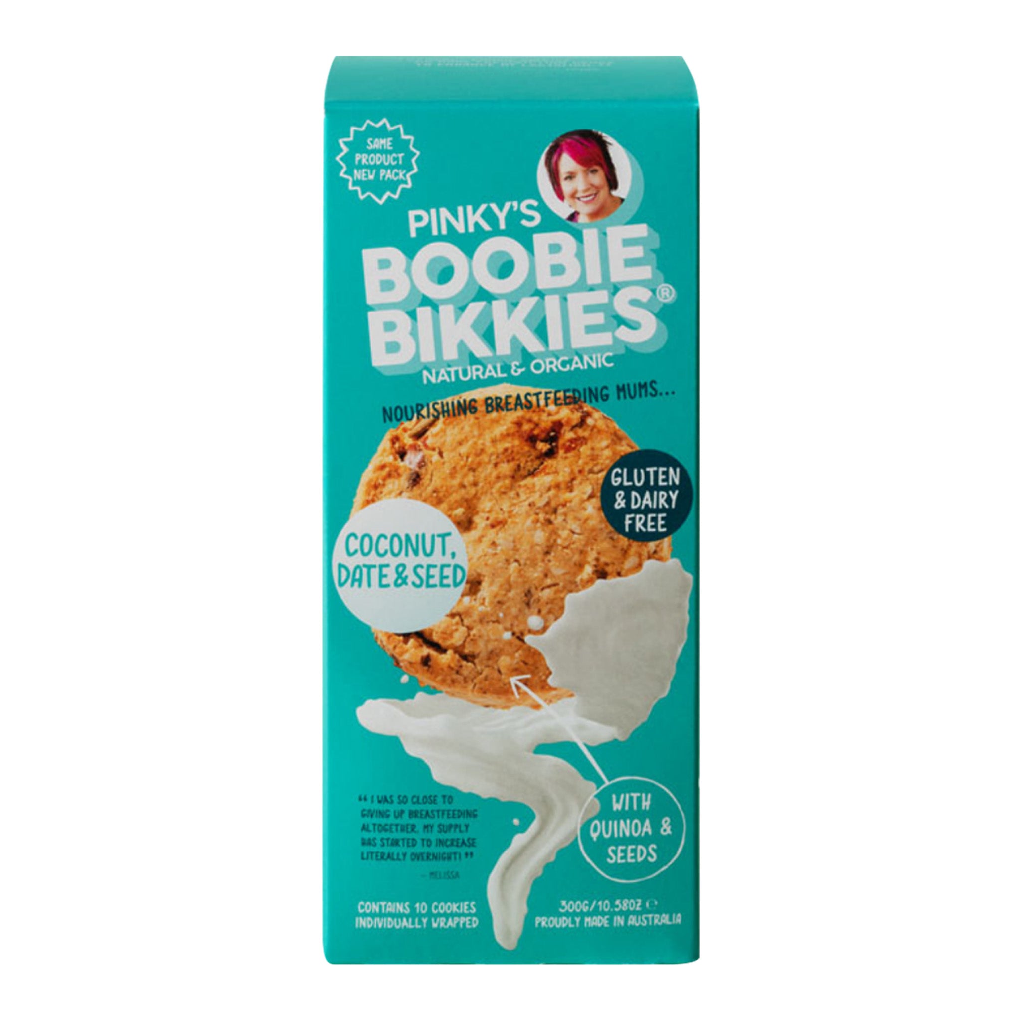 Boobie Bikkies by Pinky McKay - Coconut (Gluten & Dairy Free)