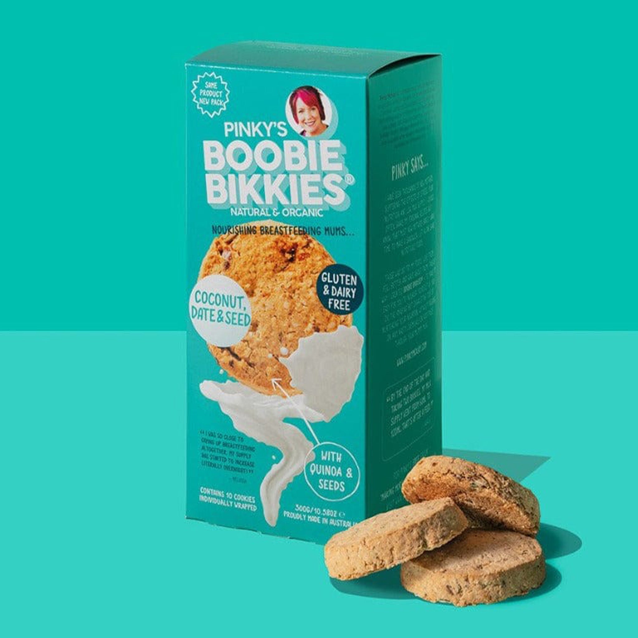 Boobie Bikkies by Pinky McKay - Coconut (Gluten & Dairy Free)