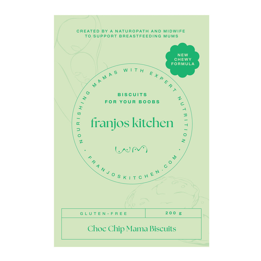 Franjo's Kitchen Gluten Free Choc Chip Lactation Cookies