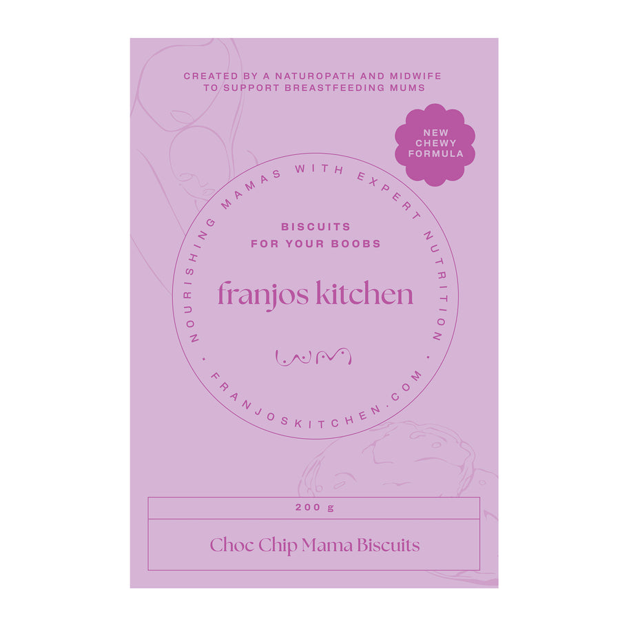 Franjo's Kitchen Choc Chip Lactation Cookies