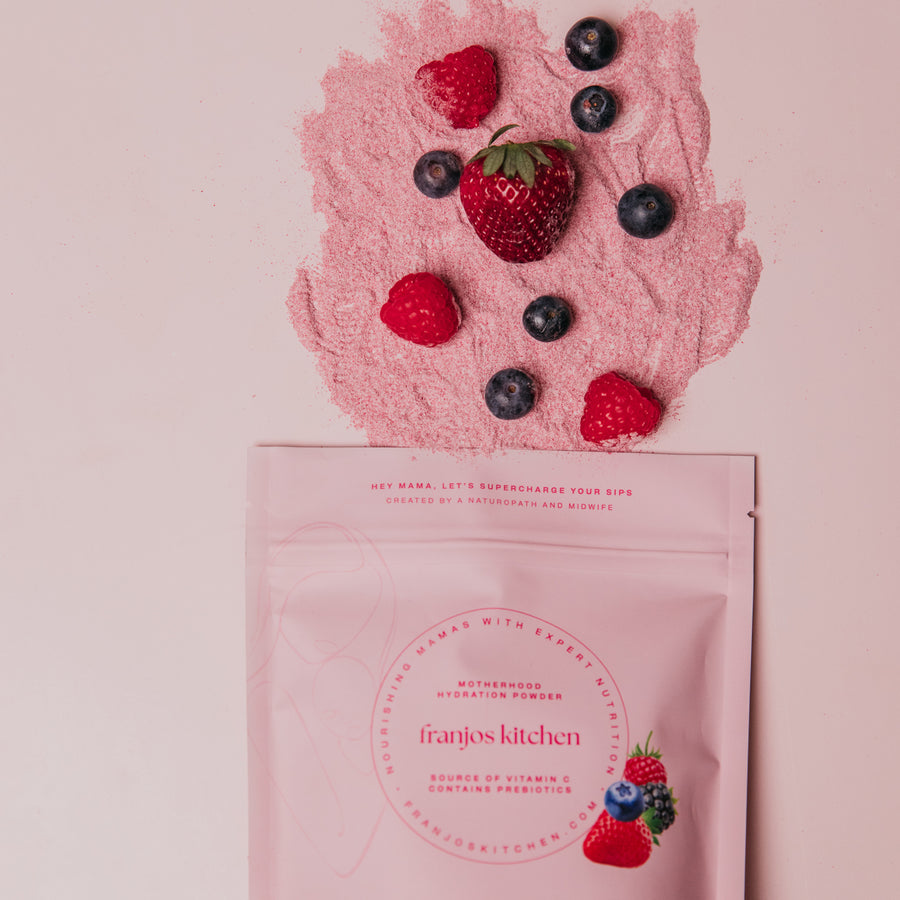 Franjo's Kitchen Motherhood Hydration Powder - Mixed Berry 150g