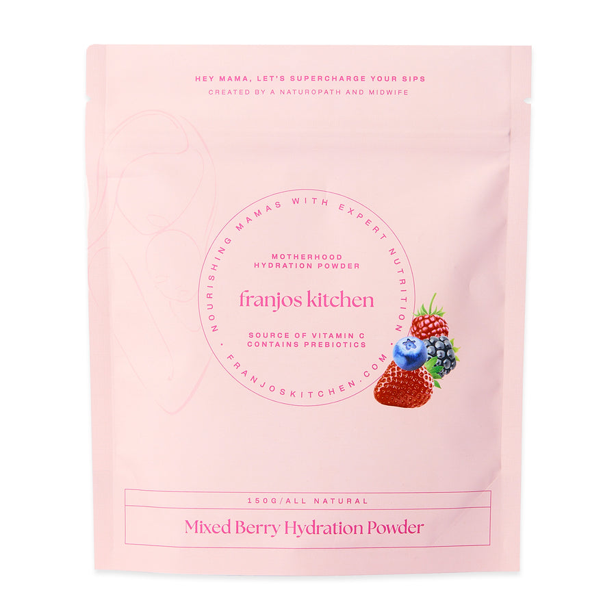 Franjo's Kitchen Motherhood Hydration Powder - Mixed Berry 150g