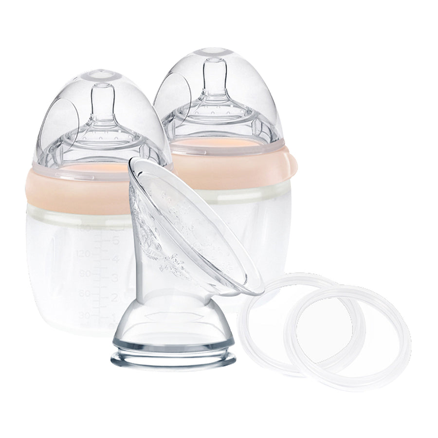 Haakaa Generation 3 Silicone Pump and Bottle Pack- CLEARANCE