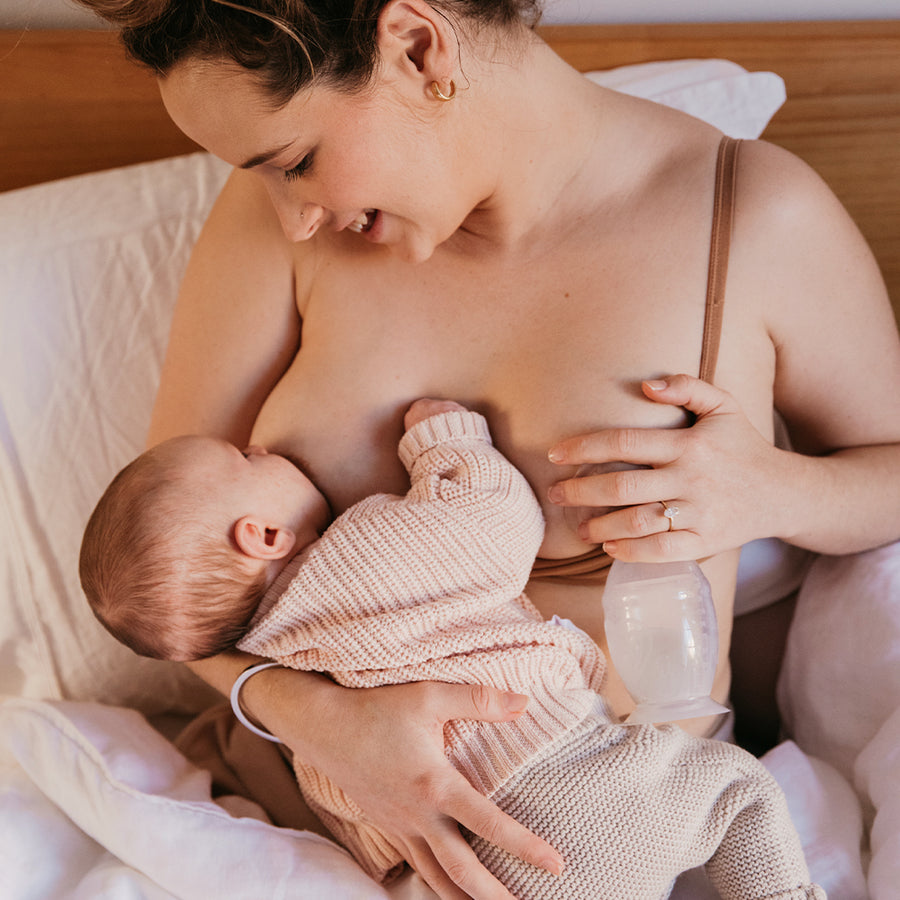 Haakaa Silicone Breast Pump & Cap Combo
