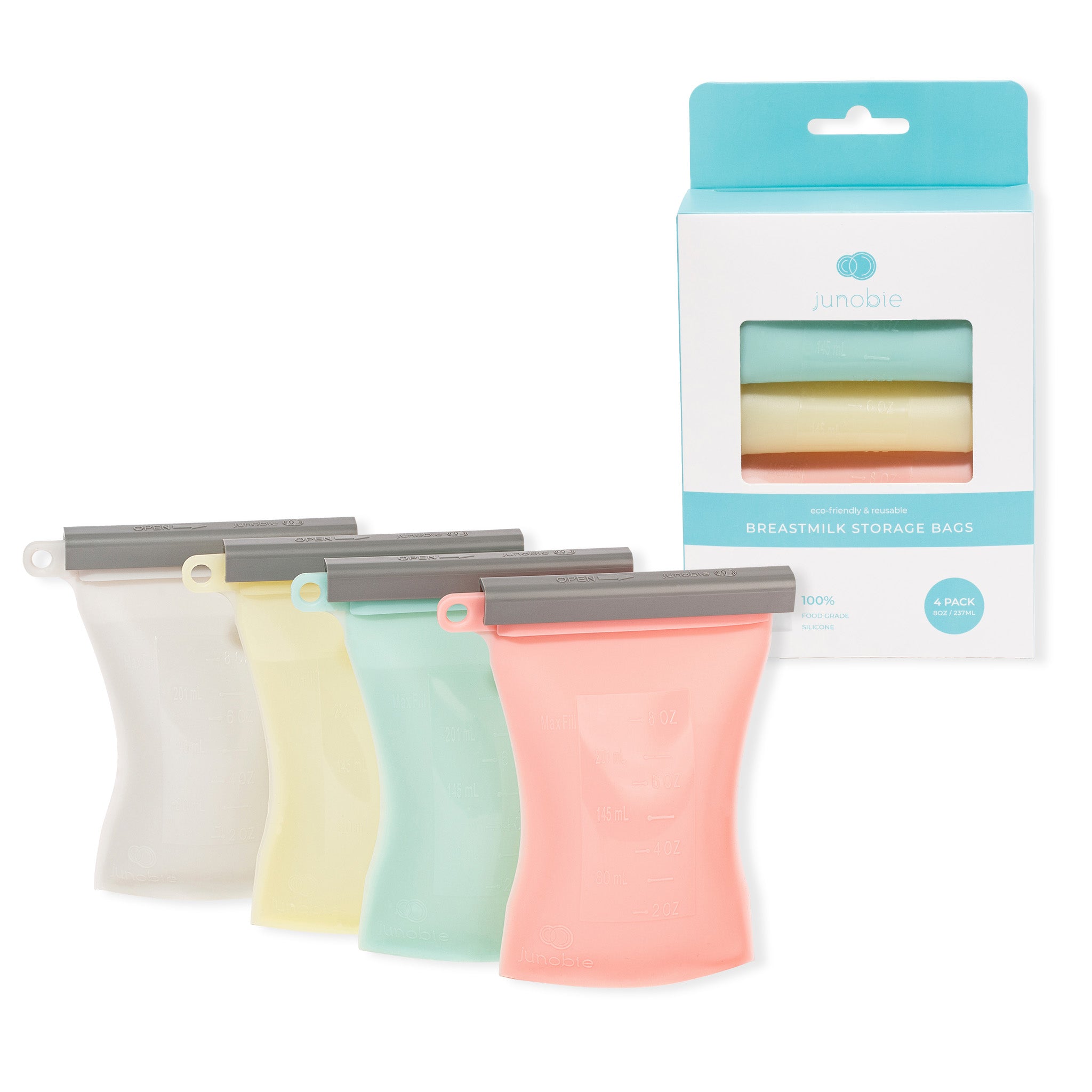 Junobie Reusable Silicone Breastmilk Storage Bags