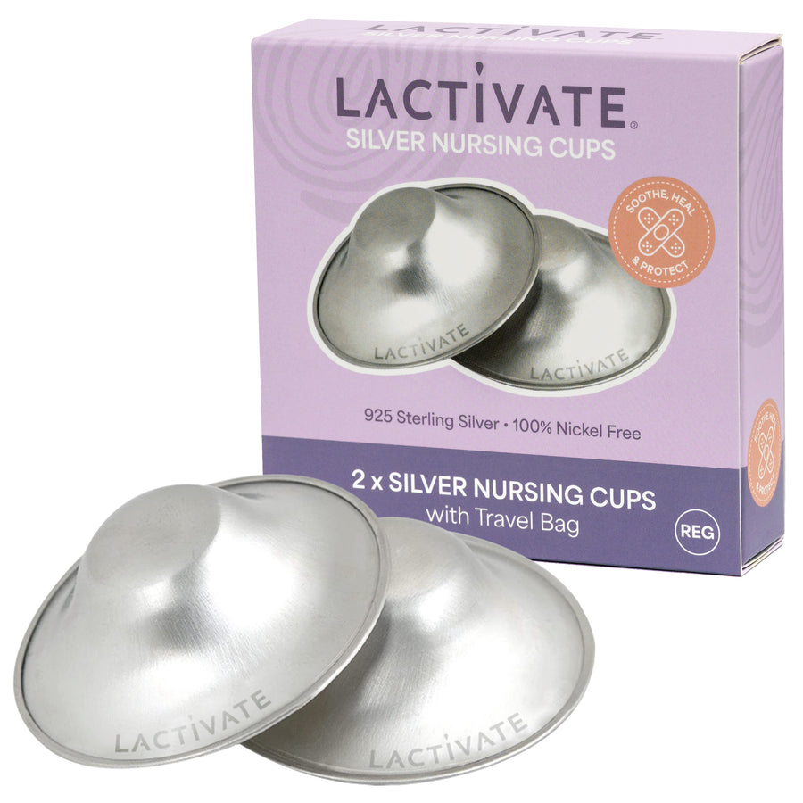 Lactivate Silver Nursing Cups