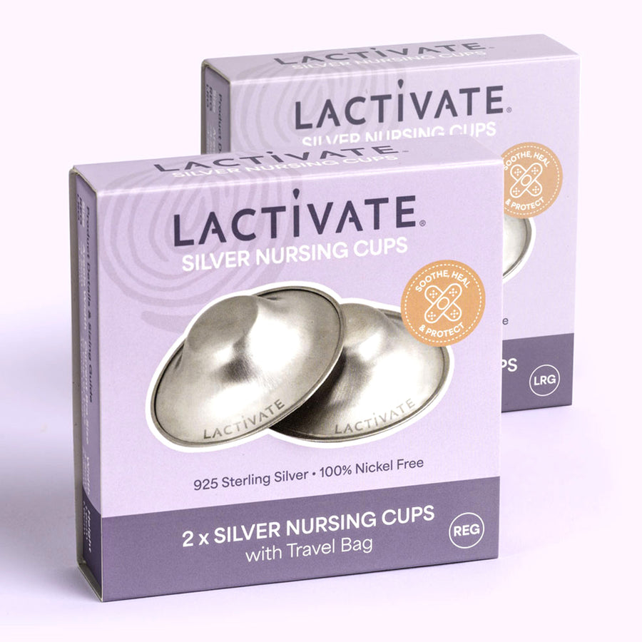 Lactivate Silver Nursing Cups