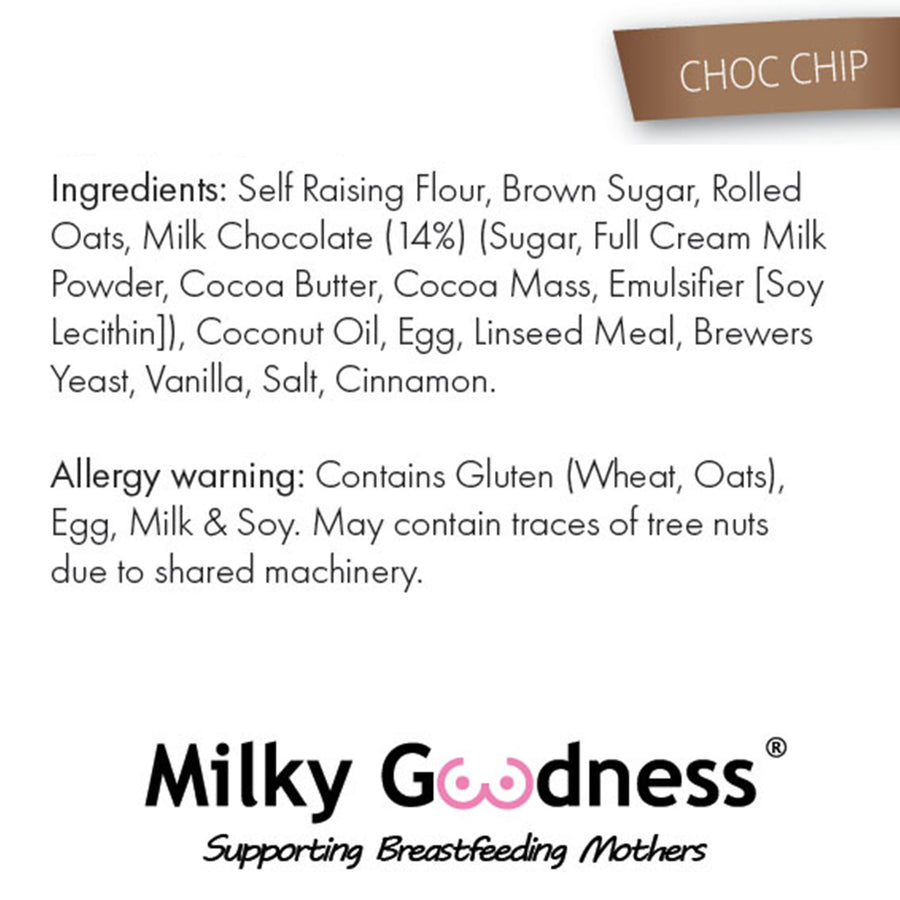 Milky Goodness Chocolate Chip Lactation Cookies