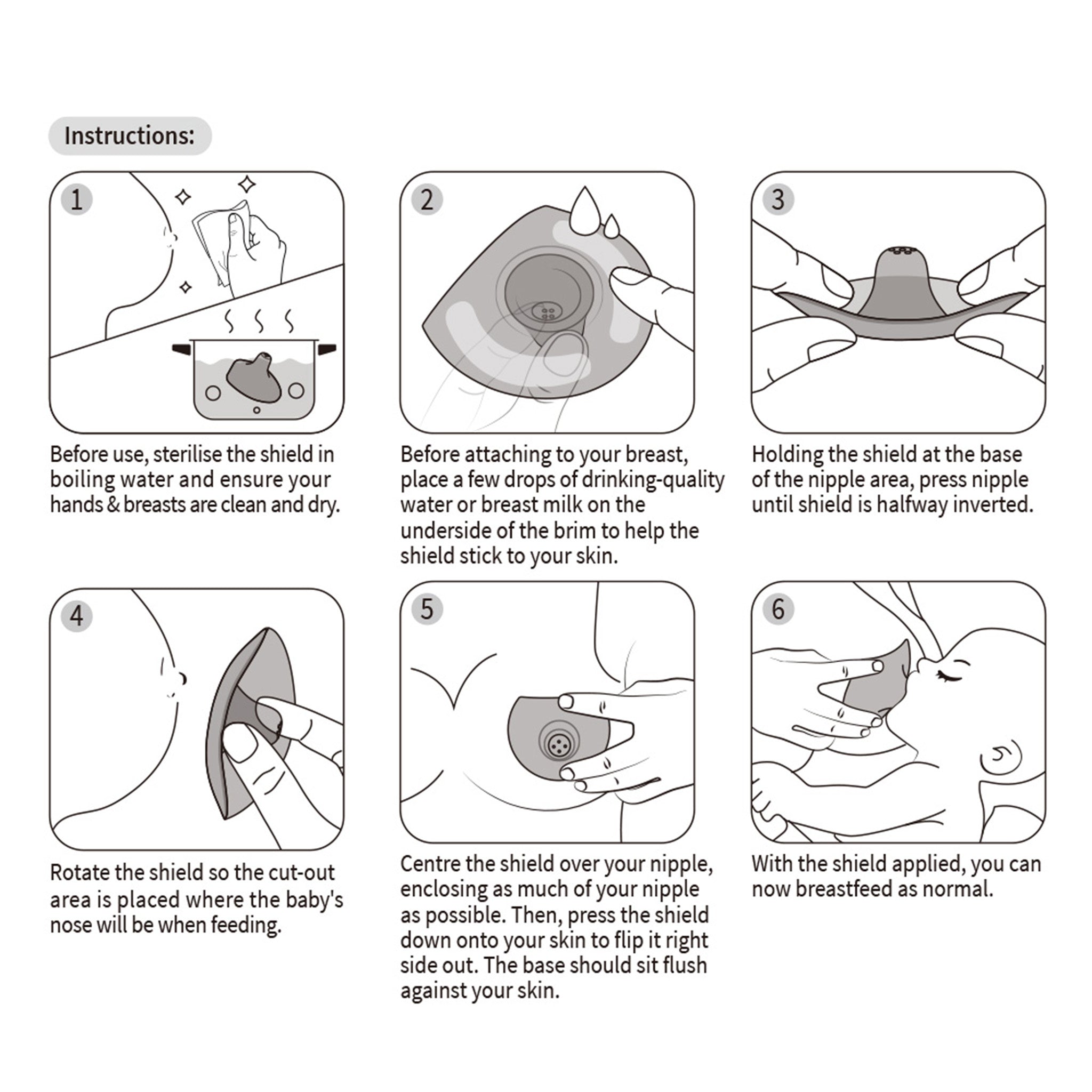 Haakaa Ultra-Thin Silicone Nipple Shield