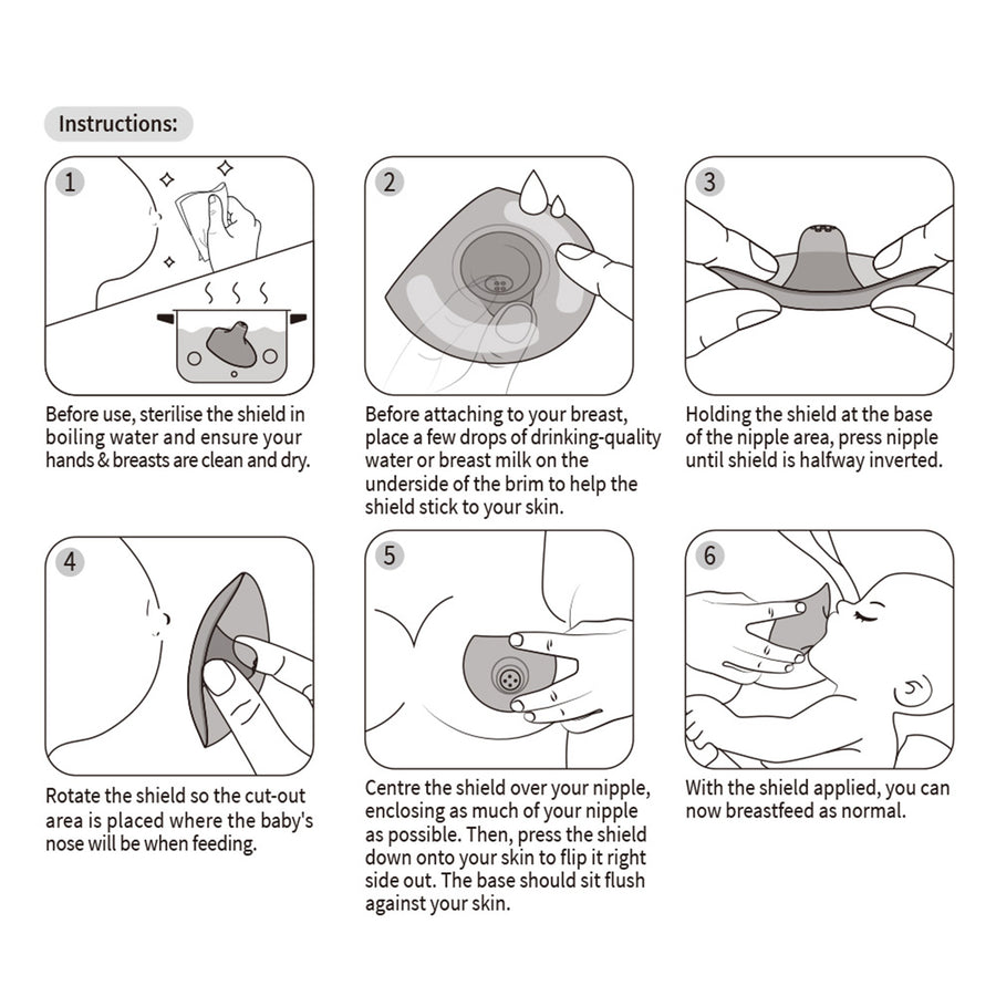 Haakaa Ultra-Thin Silicone Nipple Shield