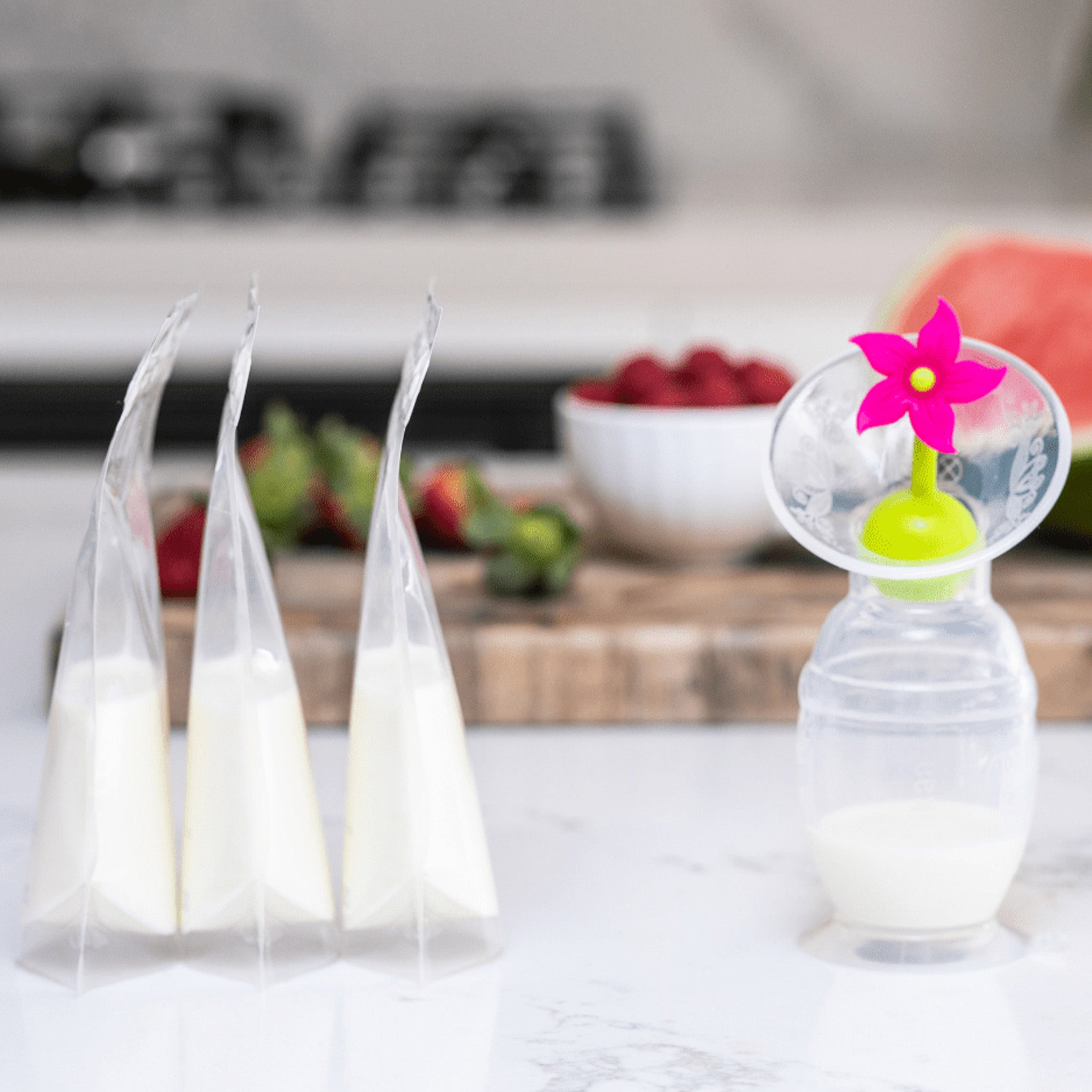 Haakaa Silicone Breast Pump Flower Stopper