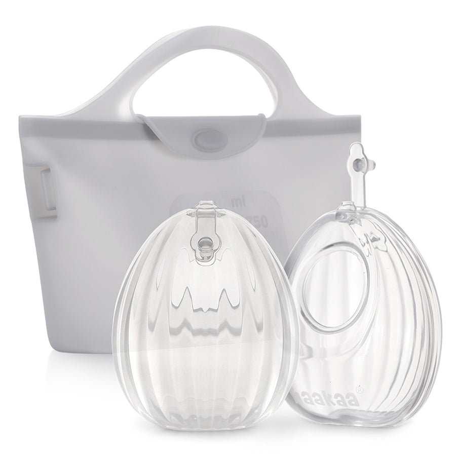 Haakaa Wearable Manual Breast Pump with Steriliser Bag