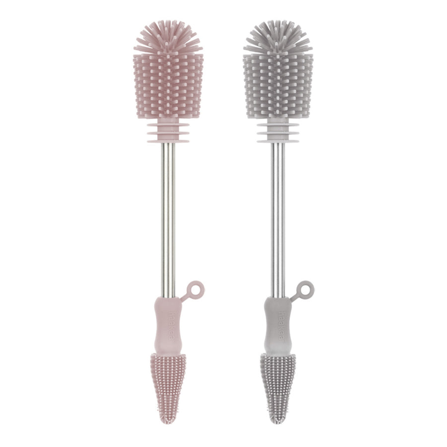 Haakaa Silicone Double-Ended Bottle Brush