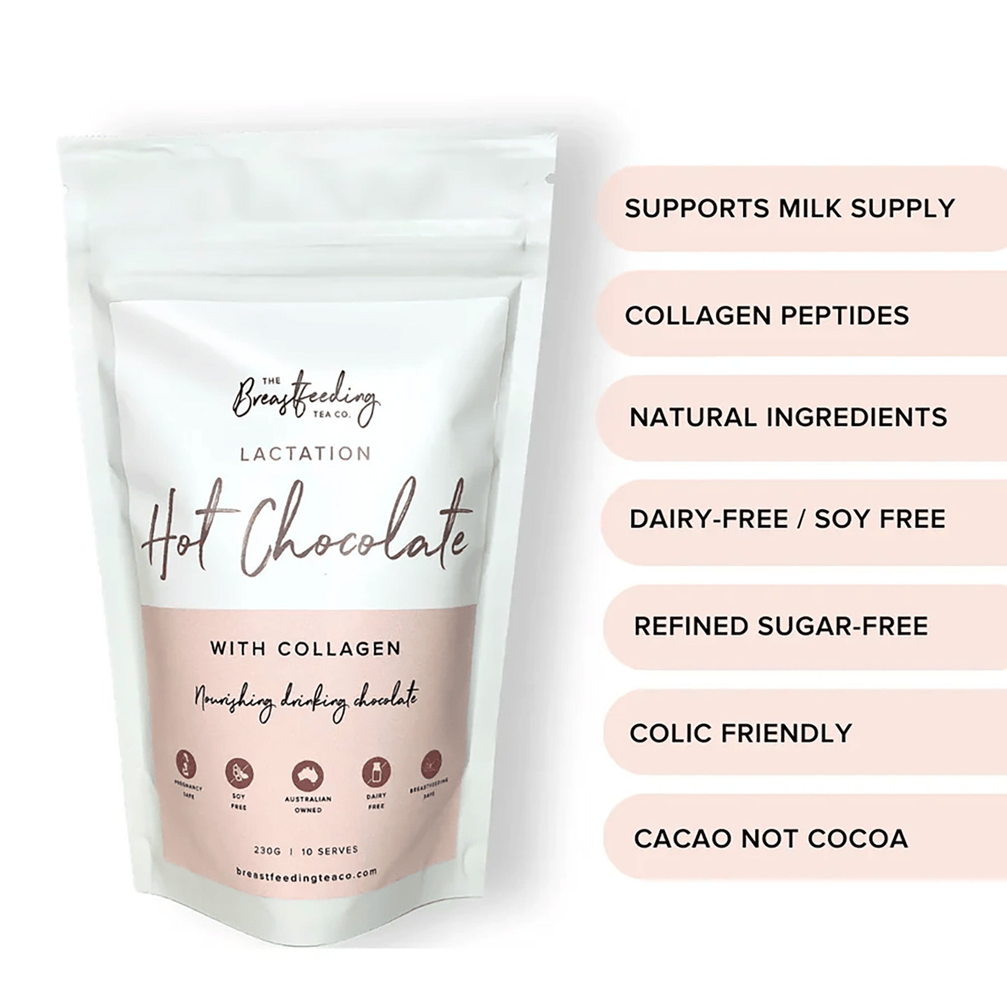 The Breastfeeding Tea Co - Lactation Hot Chocolate Mix