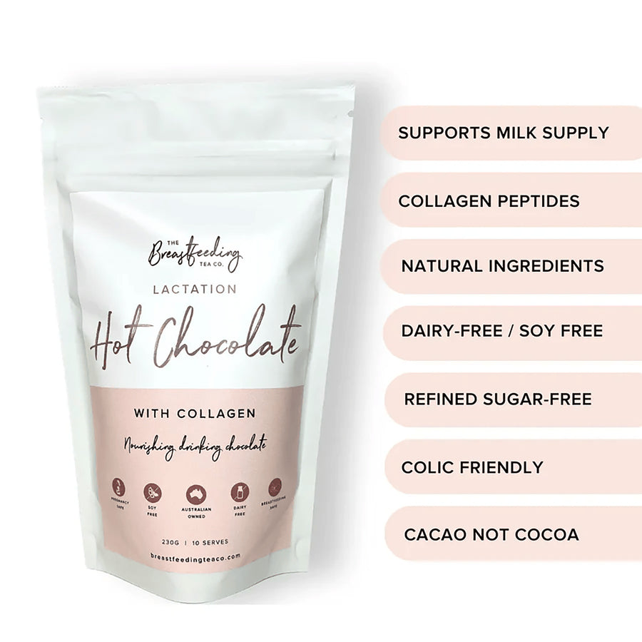 The Breastfeeding Tea Co - Lactation Hot Chocolate Mix- 230g
