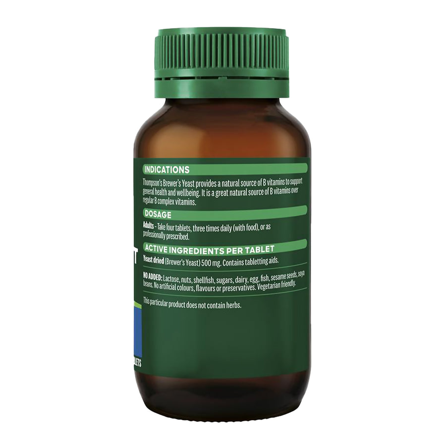 Thompson's Brewers Yeast 100 Tablets