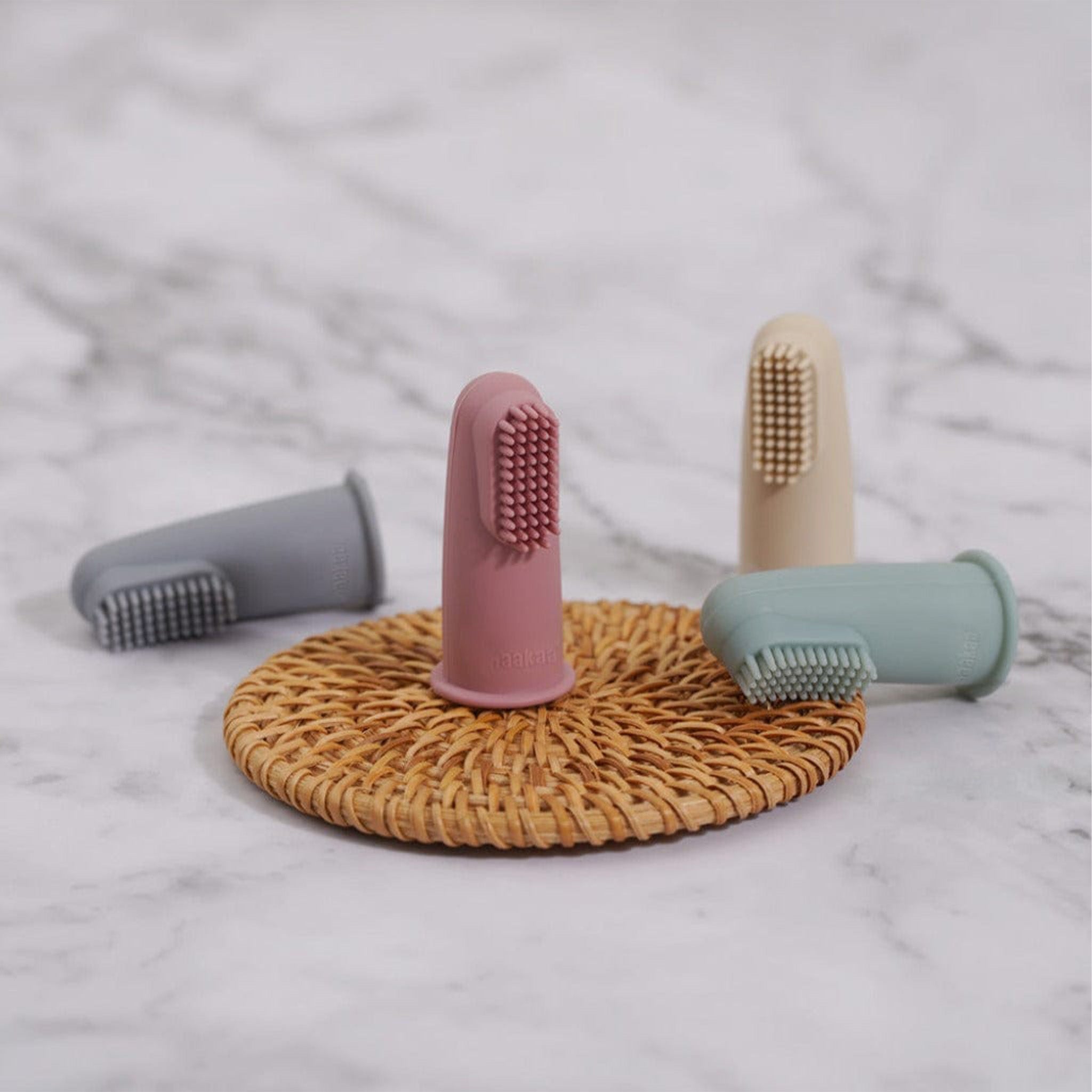 Haakaa Textured Silicone Finger Toothbrush