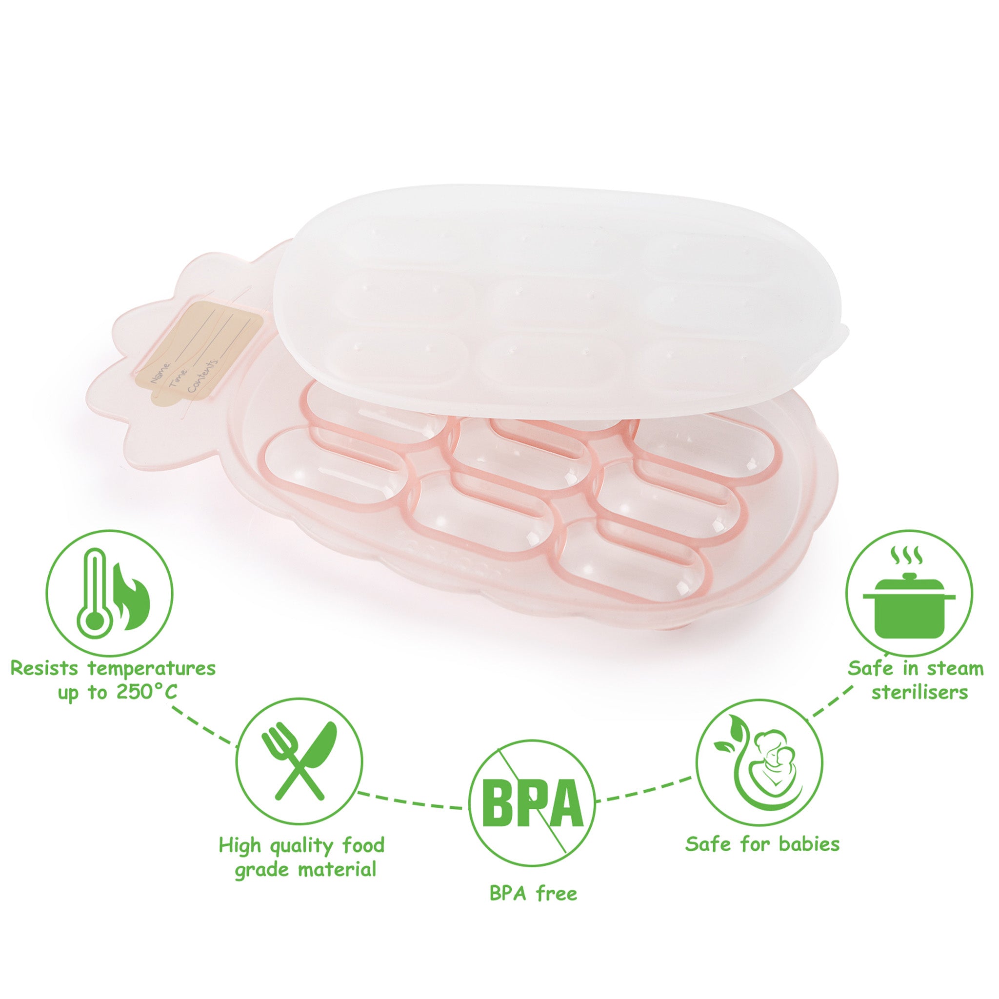 Haakaa Silicone Pineapple Nibble Tray