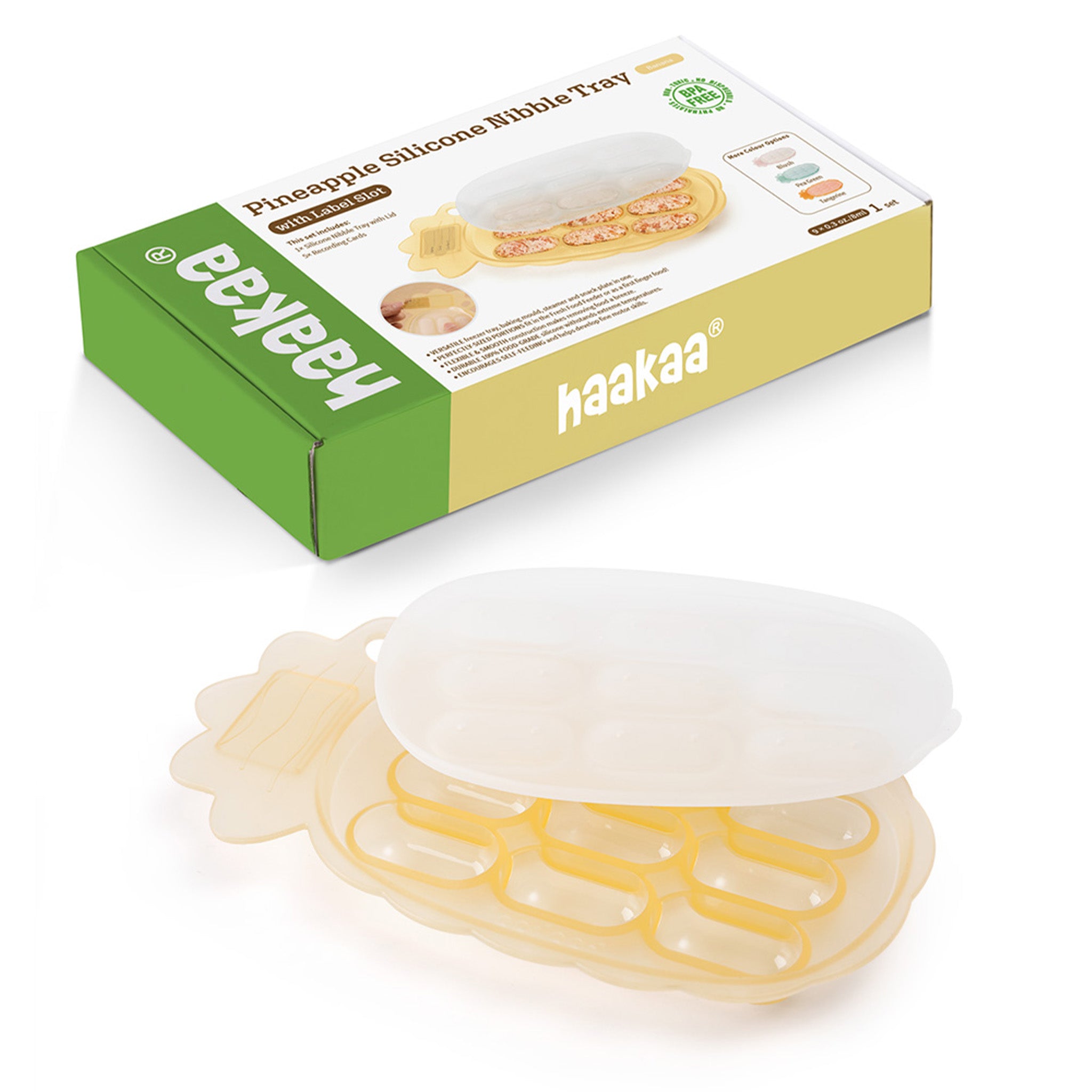 Haakaa Silicone Pineapple Nibble Tray