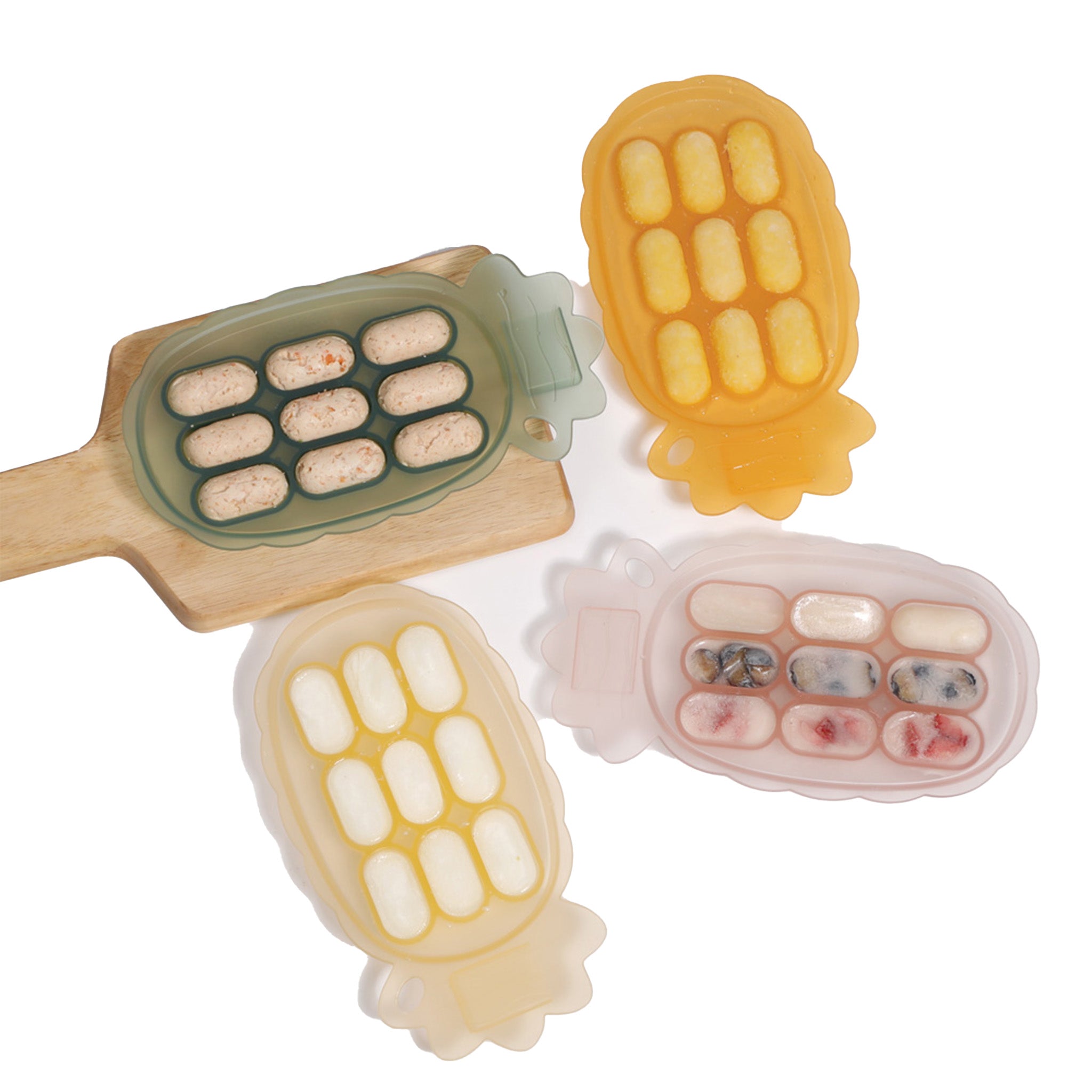Haakaa Silicone Pineapple Nibble Tray