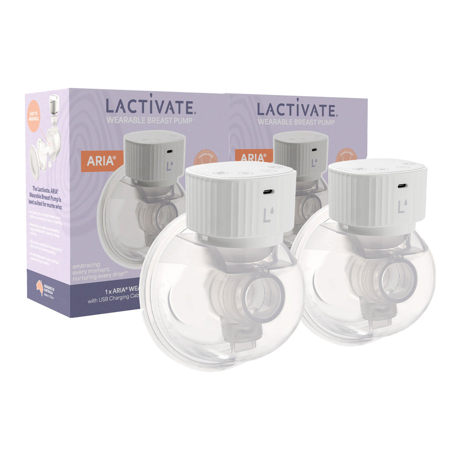 Lactivate® ARIA® Wearable Breast Pump - Duo Set