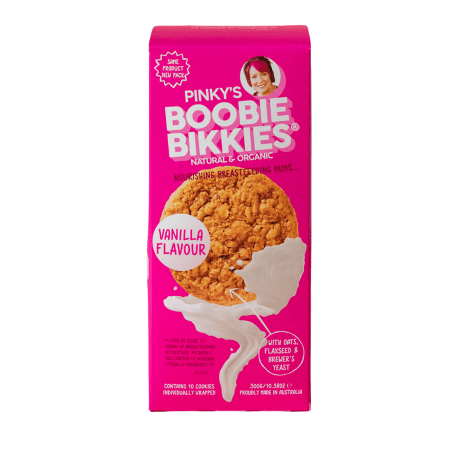 Boobie Bikkies Milkbar Breastpumps 1 Pack- 10 Biscuits Boobie Bikkies by Pinky McKay - Vanilla