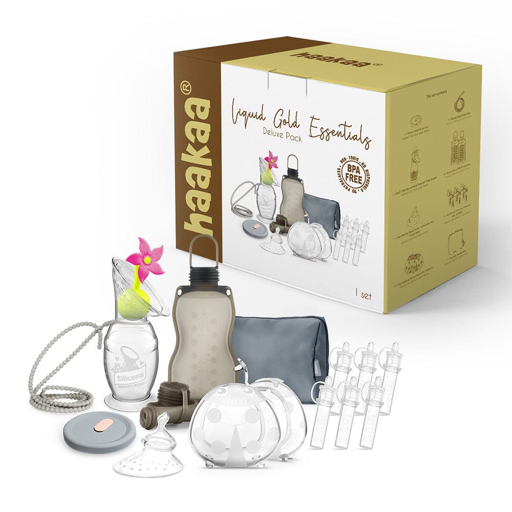 Haakaa Breast Pump Packs Haakaa Liquid Gold Essentials Deluxe Pack