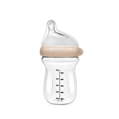 Haakaa Milkbar Breastpumps 160ml - L Variable Teat / Peach Haakaa Glass Baby Bottle