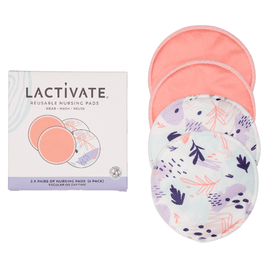 Lactivate Lactivate® Reusable Day Nursing Pads- 4pk