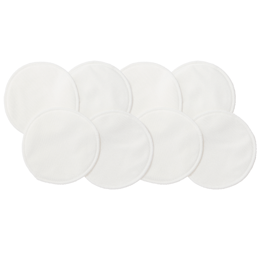Lactivate Lactivate® Reusable Mixed White Nursing Pads- 8pk