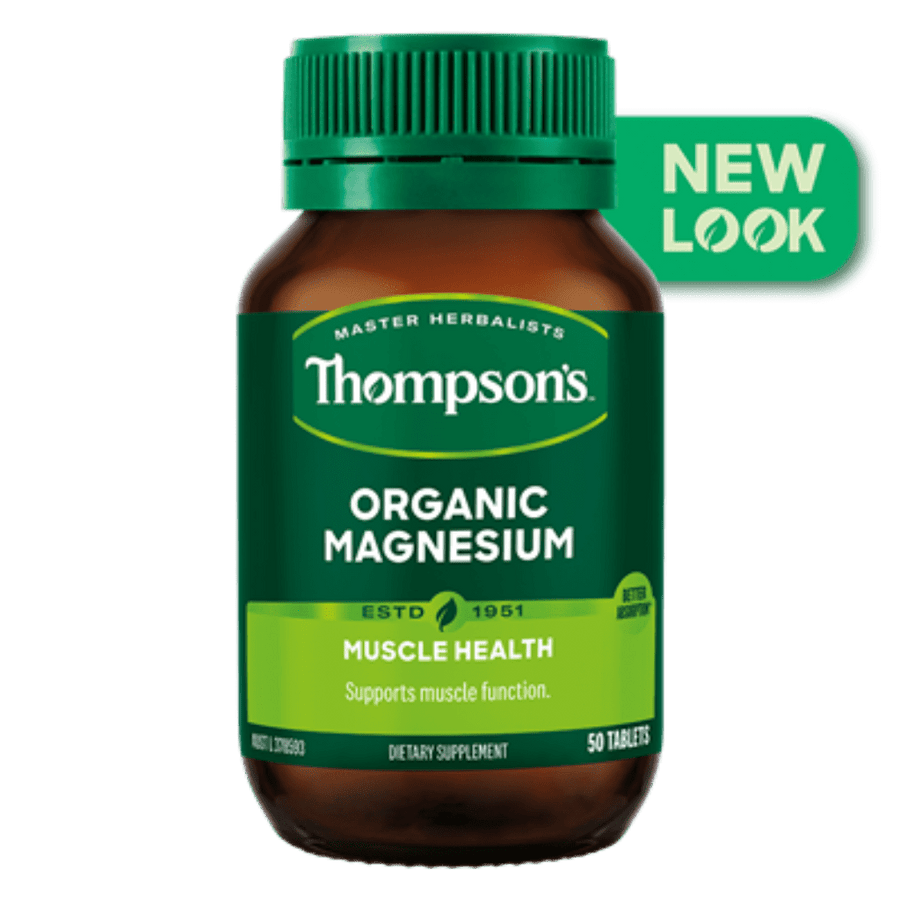 Thompson's Milkbar Breastpumps Thompson's Organic Magnesium - 50 Tablets